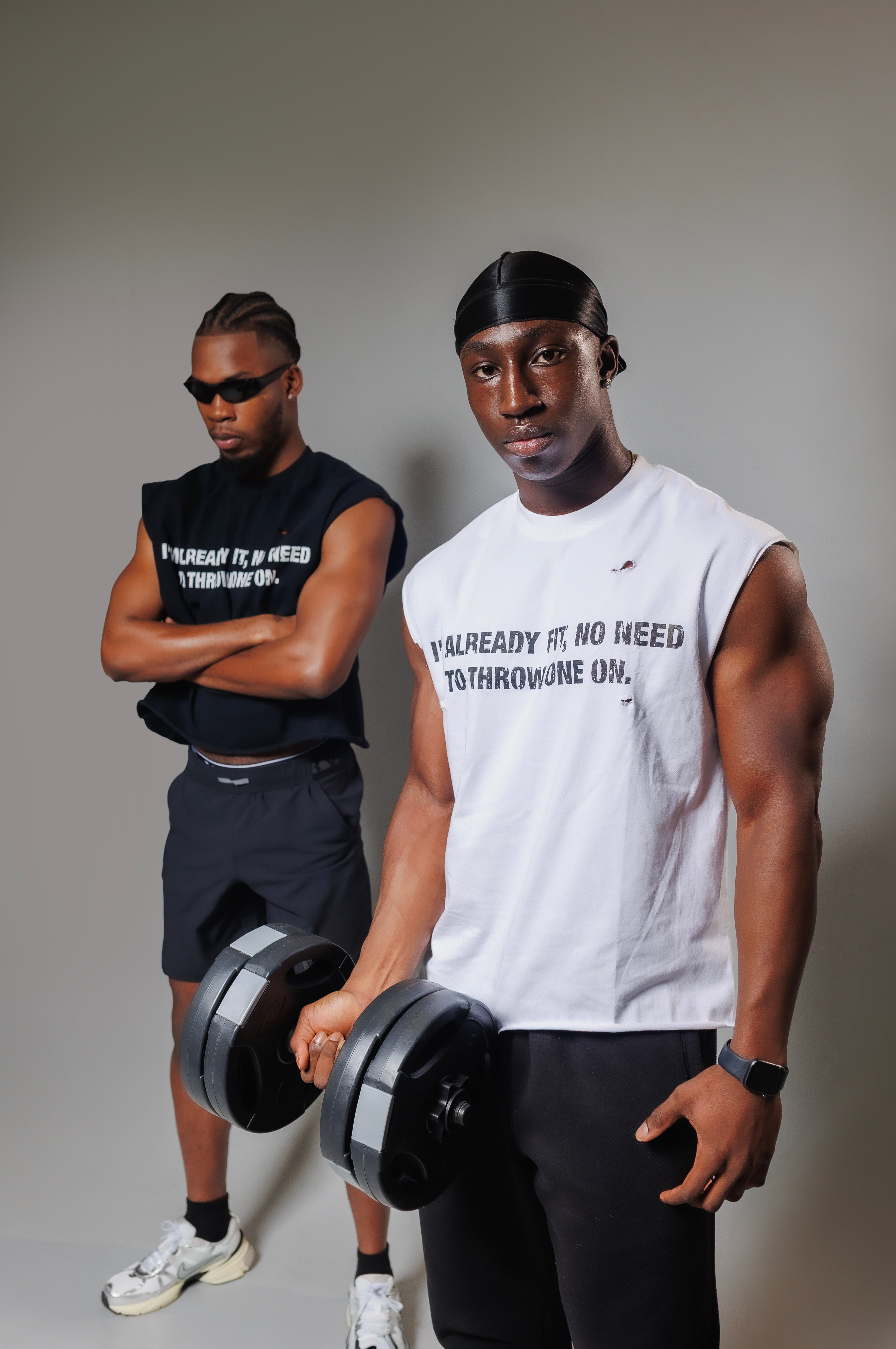 "Already Fit." Muscle Tee