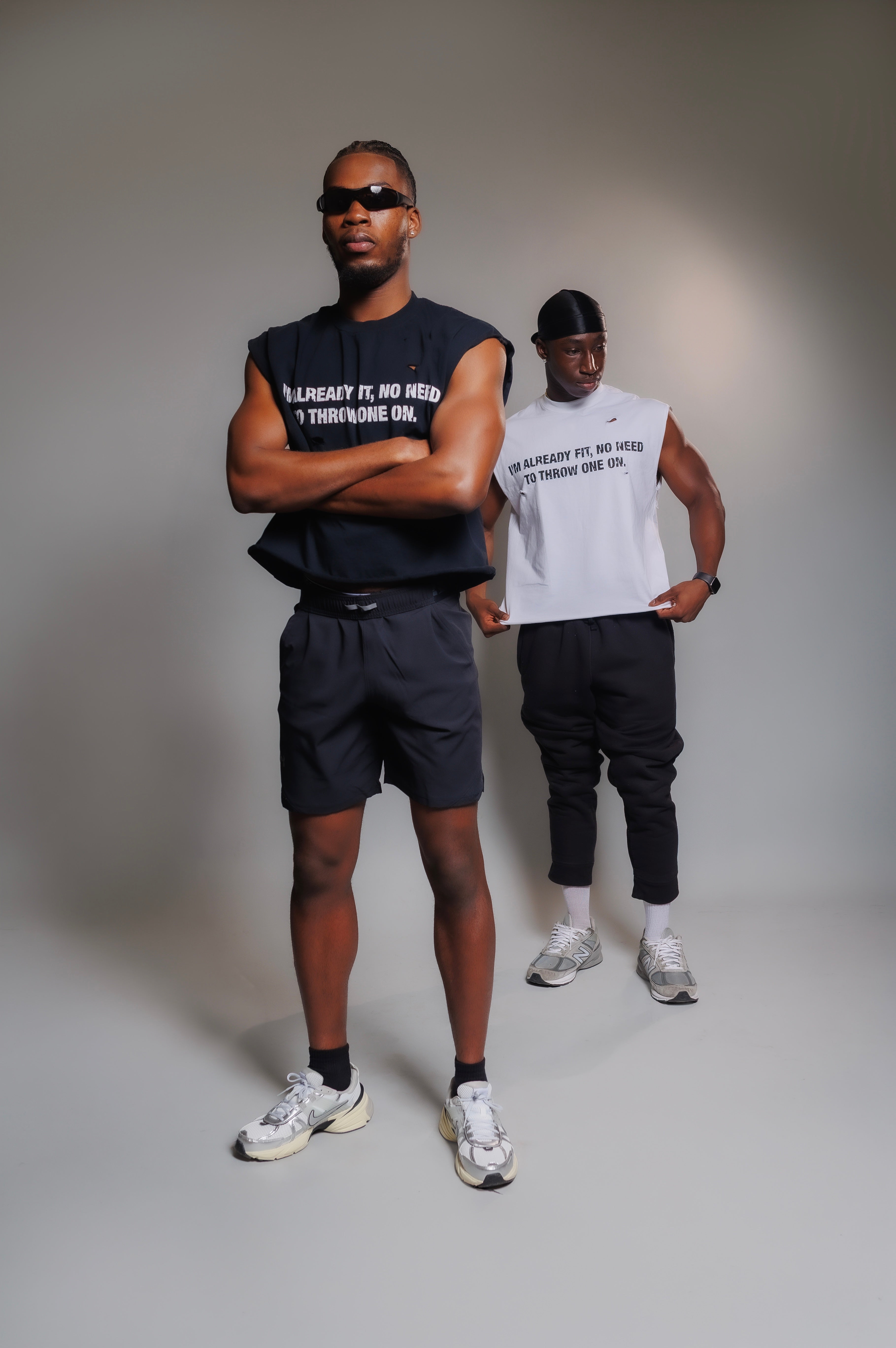 "Already Fit." Muscle Tee